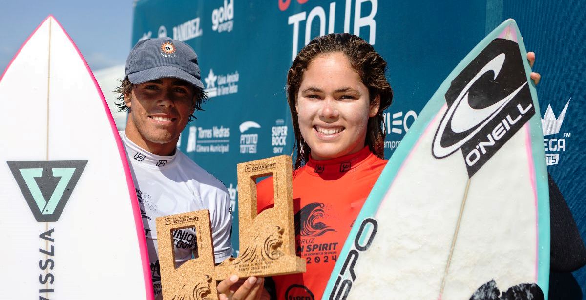 Martim Nunes e Maria Salgado. © Santa Cruz Ocean Spirit